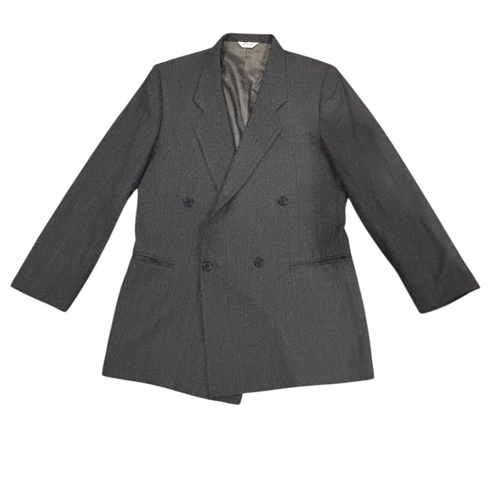 Cellini Gray Men's Blazer Sports Coat-size 44L